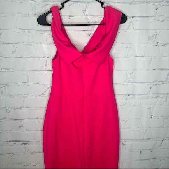 Bebe size 8 hot pink dress - Picture 3 of 8
